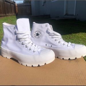 CONVERSE White Lugged Chuck Taylor All Star Boots